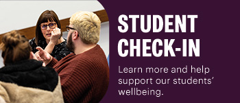 Student-Check-In. Learn more and help support our students’ wellbeing.